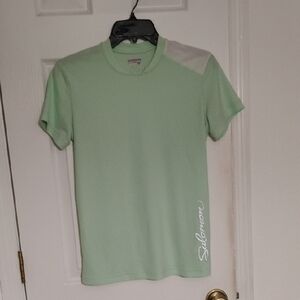 Salomon women's Light Green T-Shirt S
